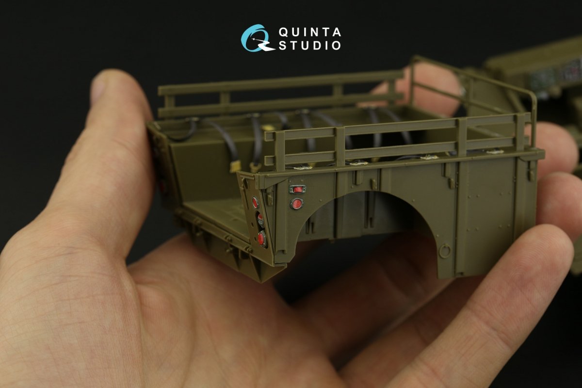 Quinta Studio QD35051 Gama Goat family 3D-Printed &amp;amp; coloured Interior on decal paper (Tamiya) 1/35 – immagine 10