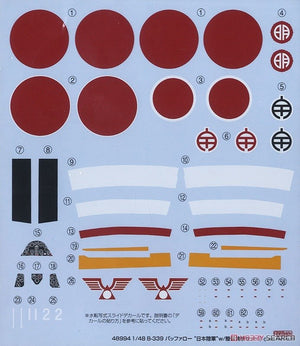 FineMolds 48994 B-339 Buffalo &amp;quot;Japanese Army&amp;quot; w/Ground Crew &amp;amp; Equipment 1/48 – zdjęcie 11