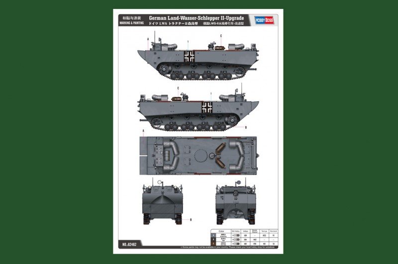 Hobby Boss 82462 Land-Wasser-Schlepper II Upgraded 1/35 – imagen 8