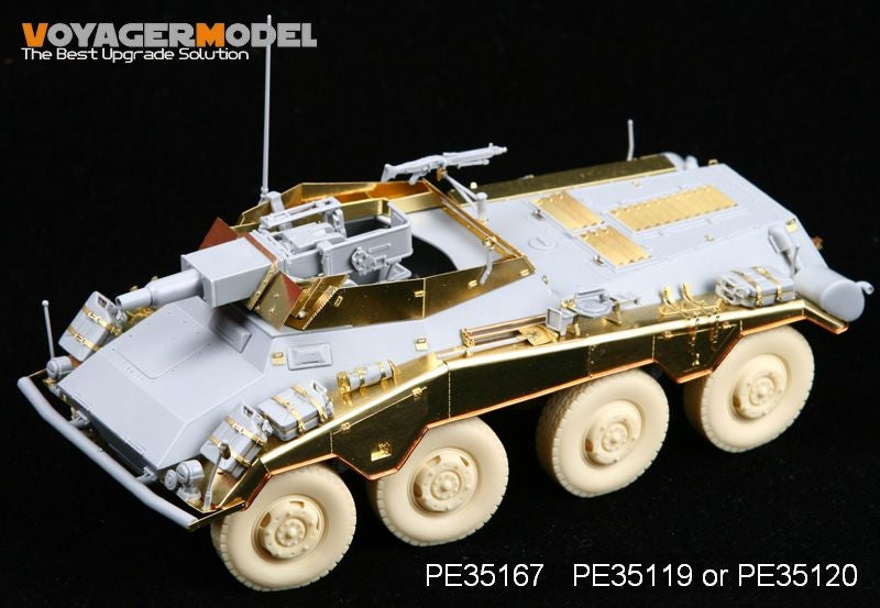 Voyager Model PE35167 WWII Sd.Kfz 234/3 8Rad For DRAGON 6257 1/35 – Bild 2