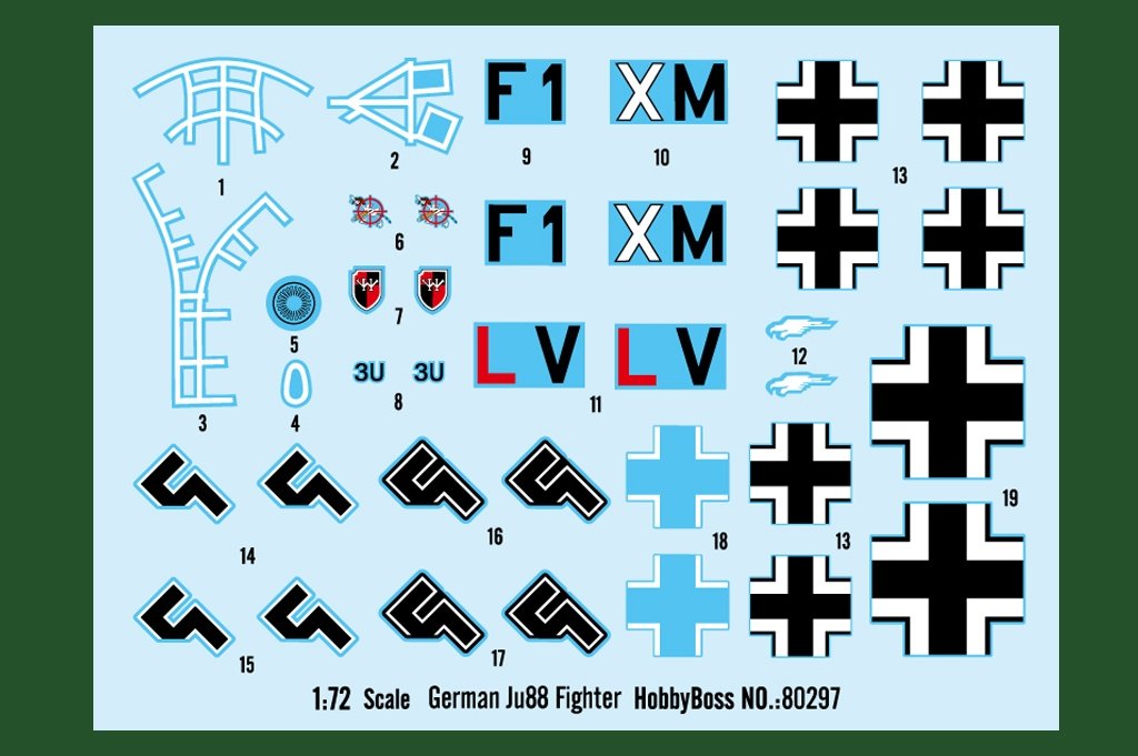 Hobby Boss 80297 German Ju88 1/72 – immagine 3