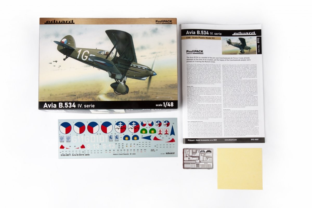 Eduard 8192 Avia B-534 IV serie 1/48 – immagine 3