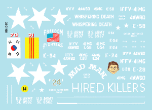 Star Decals 35-C1198 Vietnam Gun Trucks 5 1/35 – Bild 2
