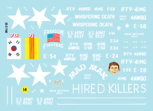 Star Decals 35-C1198 Vietnam Gun Trucks 5 1/35 – Bild 2