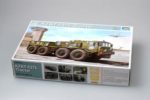 Trumpeter 01005 MAZ/KZKT-537L Ballast Tractor 1/35 – immagine 8