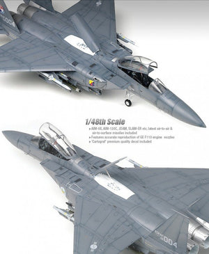 Academy 12213 F-15K SLAM EAGLE (R.O.K. AIR FORCE) 1/48 – Bild 3
