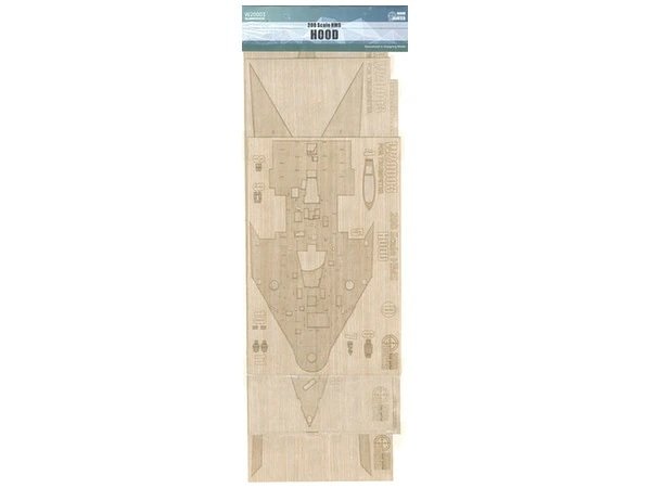 Wood Hunter W20003 HMS Hood Wood Deck 1/200