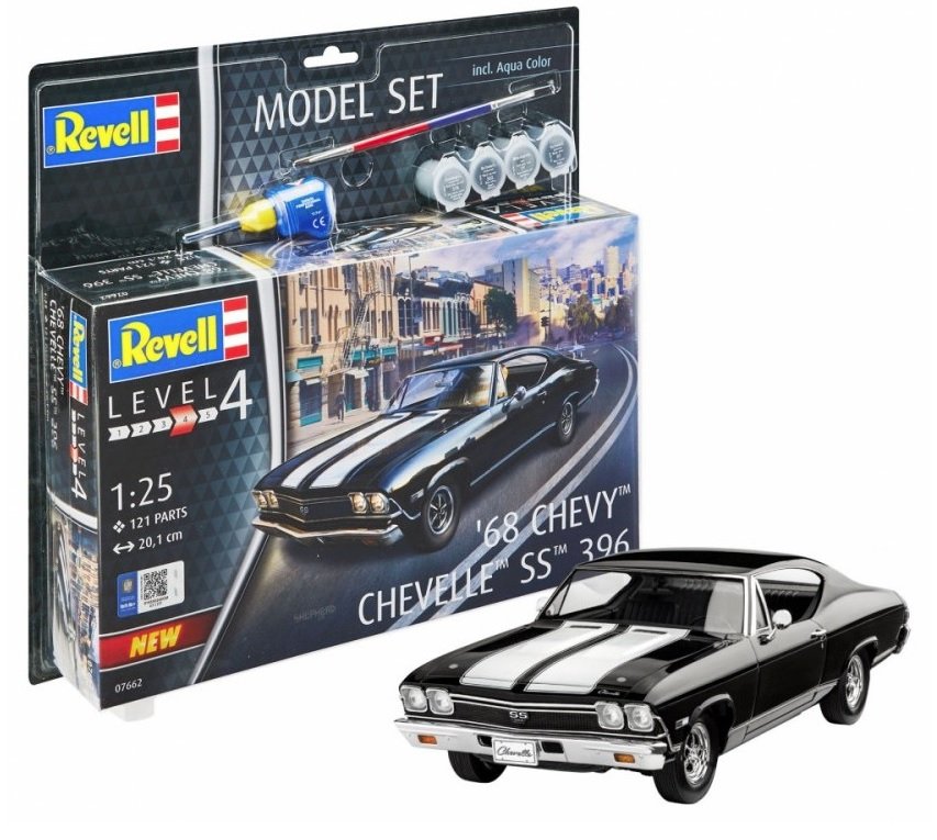 Revell 67662 1968 Chevy Chevelle - Model Set 1/25