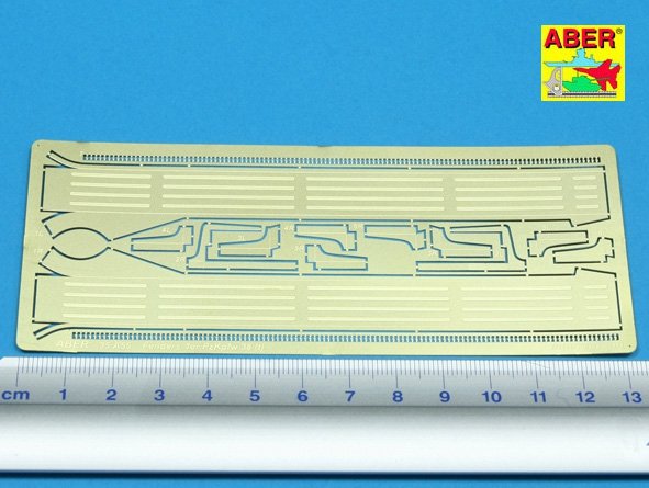 Aber 35A055 Fenders for Panzer 38 tanks (Praga) (1/35) – image 2
