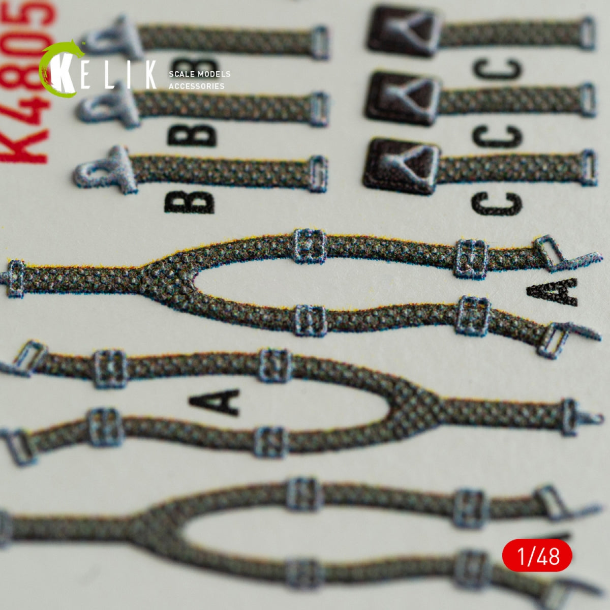 KELIK K48058 P-61B BLACK WIDOW INTERIOR 3D DECALS FOR GWH KIT 1/48 – Bild 4