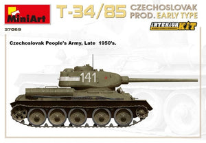 Miniart 37069 T-34/85 Czechoslovak Prod. Early Type 1/35 – image 11