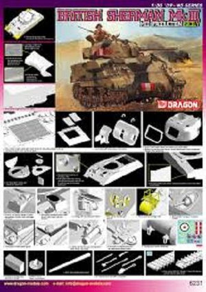 Dragon 6231 Sherman Mk.III Mid Production, Sicily 1/35 – imagen 2