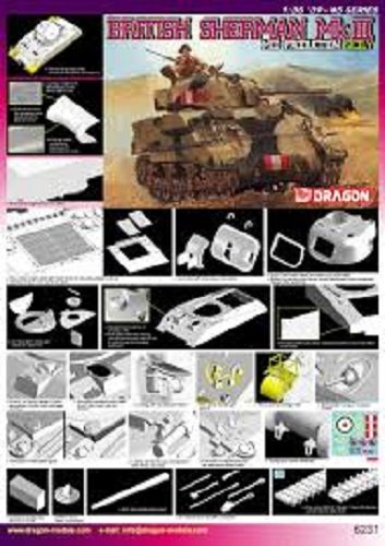 Dragon 6231 Sherman Mk.III Mid Production, Sicily 1/35 – imagen 2