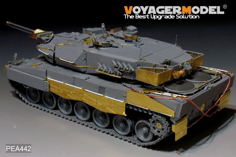 Voyager Model PEA442 Modern German Leopard 2A5/A6 track covers (GP) 1/35 – Bild 3