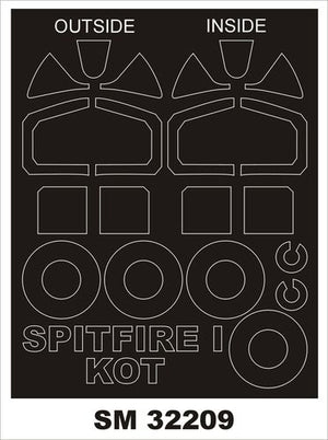 Montex SM32209 SPITFIRE I KOTARE 1/32