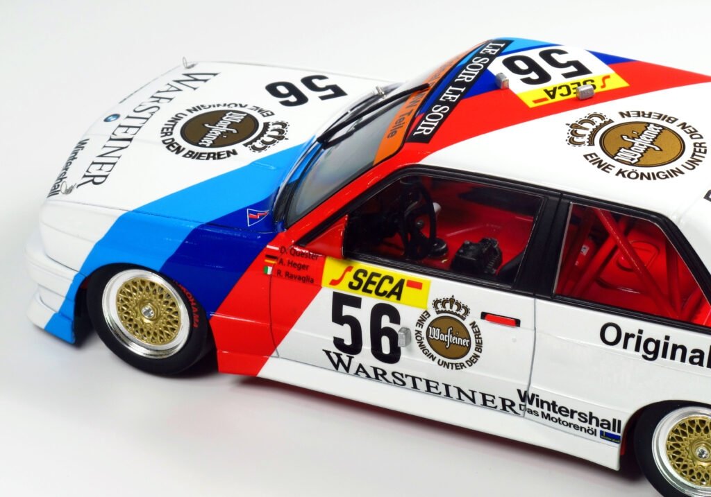 NuNu PN24017 Racing Series BMW M3 E30 Groupe A 1988 Vainqueur des 24 Heures de Spa 1/24  – image 9
