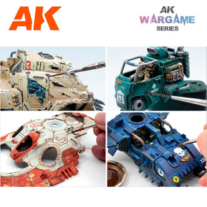 AK Interactive AK14211 GREEN WASH – WARGAME SERIES 35ml – zdjęcie 2