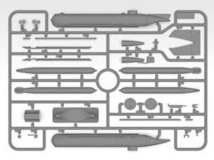 ICM S019 U-Boat Type ‘Molch’ WWII German Midget Submarine 1/72 – immagine 8