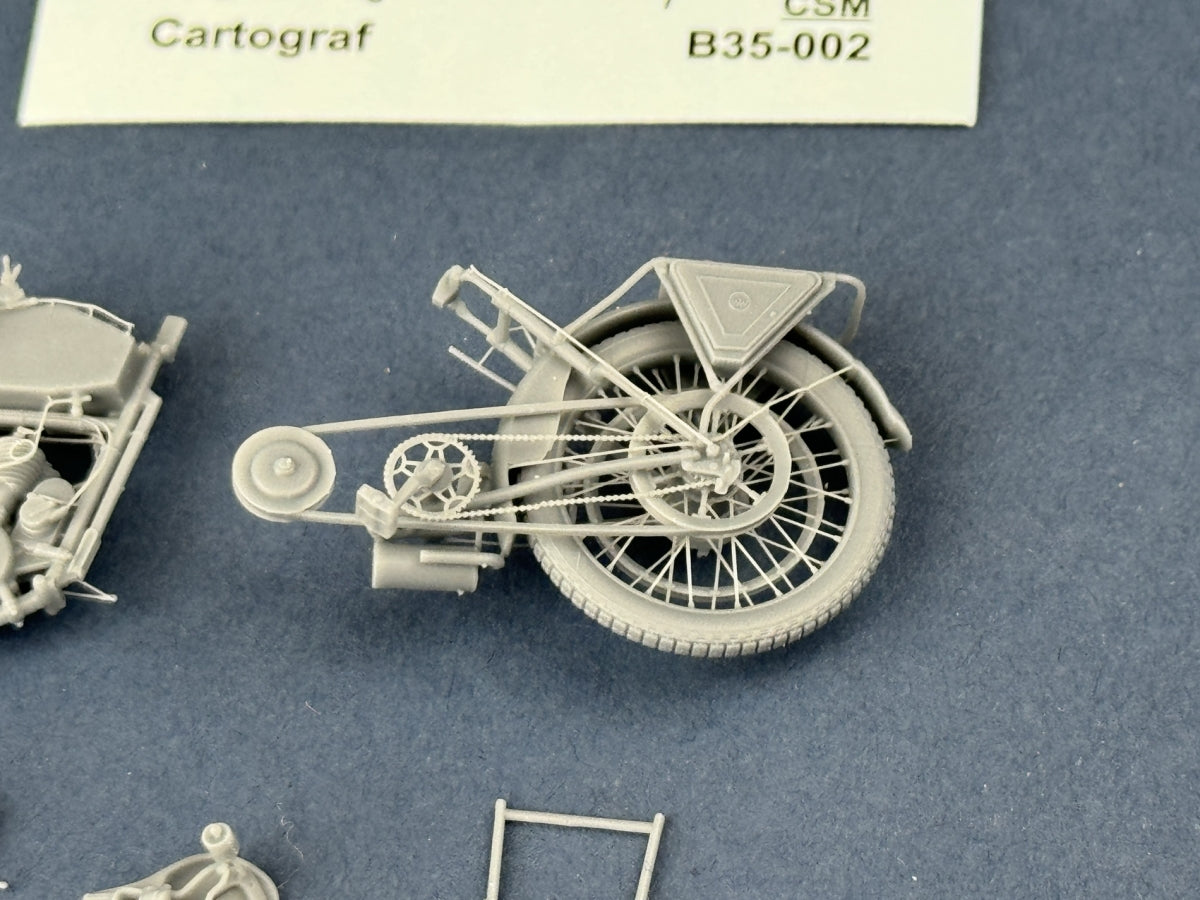 Copper State Models B35-002 Wanderer 4PS 1916 Motorcycle 1/35 – immagine 8