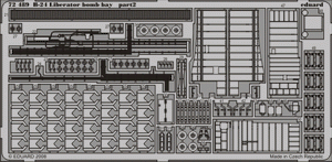 Eduard 72489 B-24 bomb bay 1/72 HASEGAWA – imagen 2