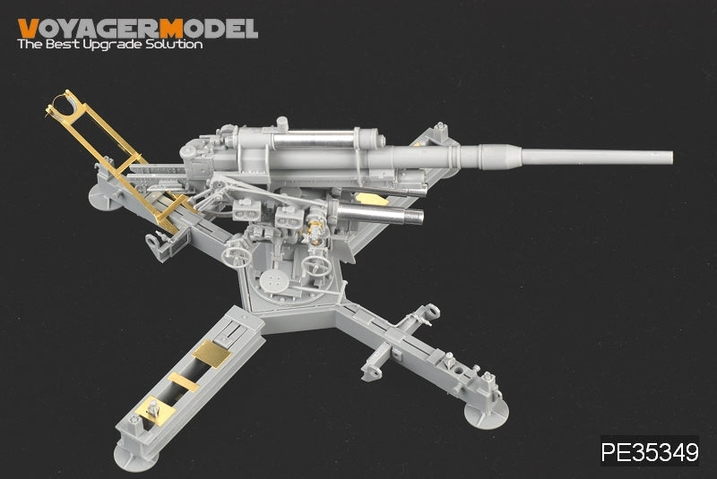Voyager Model PE35349 WWII German 88mm FlaK 37 mit Behelfslafette For DRAGON 6523 1/35 – Bild 5