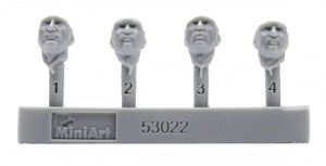 MiniArt 53022 GERMAN TANK RIDERS SET 1. RESIN HEADS 1/35 – Bild 2