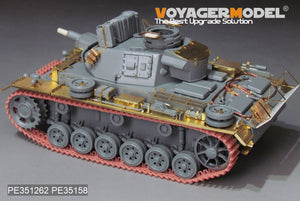 Voyager Model PE351262 WWII Pz.KPfw. III Ausf N Africa troop upgrade set basic For DRAGON 6431/6956 1/35 – zdjęcie 5