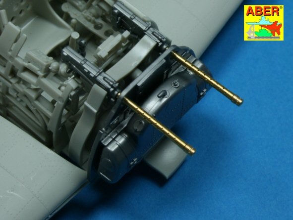 Aber A32012 Set of 2 barrels for Japanese 7,7 mm Type 97 aircraft machine guns 1/32 – zdjęcie 4