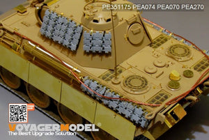 Voyager Model PE351175 WWII German Panther G early ver.Basic (For HOBBYBOSS 84551) 1/35 – Bild 7