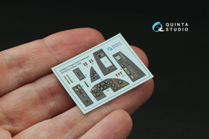 Intérieur coloré imprimé en 3D sur papier décalcomanie Quinta Studio QD48512 FW Triebflugel (loisir amusant) 1/48 – image 4