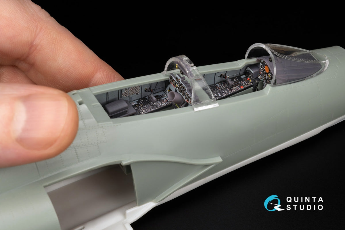 Quinta Studio QD+48487 F-4C Phantom II 3D-Printed &amp;amp; coloured Interior on decal paper (Academy) (with 3D-printed resin parts) 1/48 – zdjęcie 16