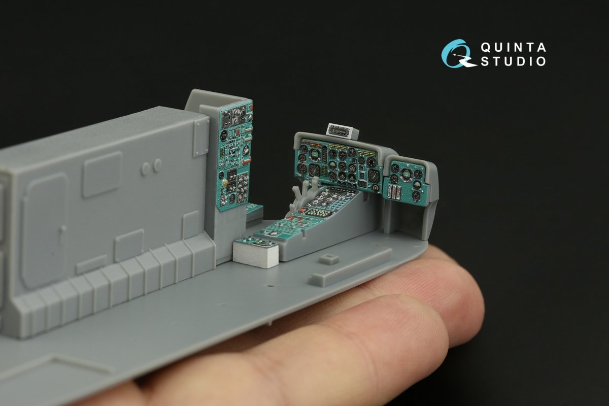 Quinta Studio QDS-48358 Ka-27PL Trainer version 3D-Printed &amp;amp; coloured Interior on decal paper (Hobby Boss) (Small version) 1/48 – Bild 10