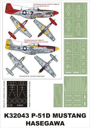 Montex K32043 P-51D Mustang 1/32