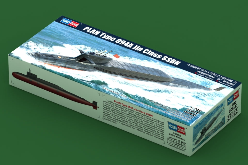Hobby Boss 87025 PLAN Type 094A Jin Class SSBN 1/700 – Bild 2