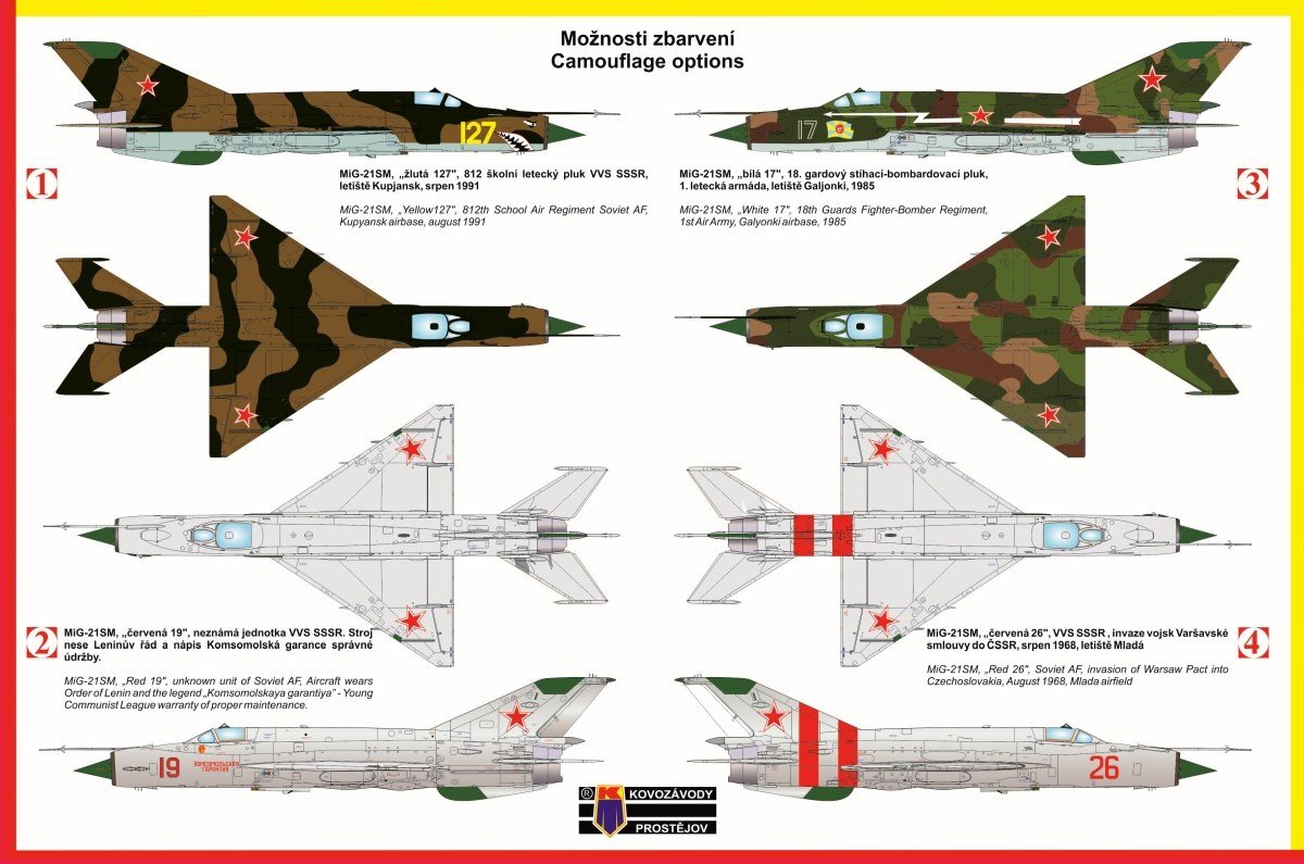 Kozavody Prostejov KPM0098 MiG-21M/SM 1/72 – image 2