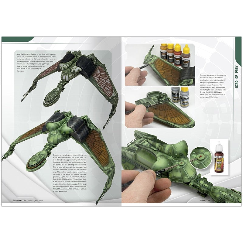 AMMO of Mig Jimenez 6101 GRAVITY 2.1 - Sci-Fi Modelling&amp;#39;s Perfect Guide - 1980&amp;#39;s Part 12: Villains (English) – Bild 3