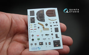 Quinta Studio QD32030 Spitfire Mk.V 3D-Printed &amp;amp; coloured Interior on decal paper (for Hobbyboss kit) 1/32 – Bild 3