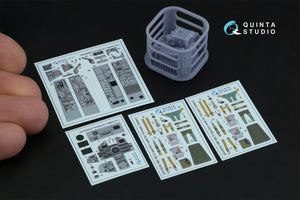 Quinta Studio QD+48520 Tornado Gr.1 Intérieur imprimé en 3D et coloré sur papier décalcomanie (Italeri) (avec pièces en résine imprimées en 3D) 1/48 – image 2
