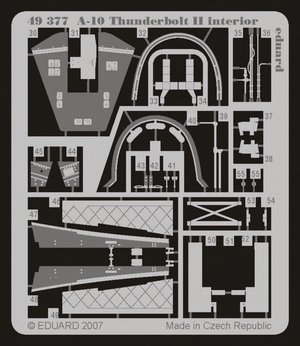 Eduard 49377 A-10 interior 1/48 Italeri – immagine 2