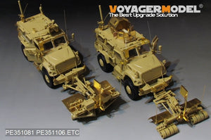 Voyager Model PE351106 Modern US M1235 MAXXPRO Dash DXM w/Spark II Mine Roller Upgrade Set (For PANDA HOBBY PH35044) 1/35 – imagen 2