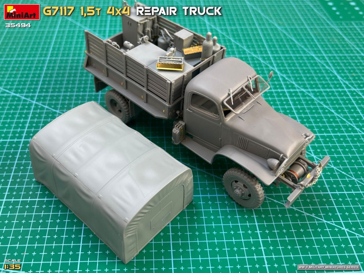 MiniArt 35494 G7117 1.5T 4x4 Repair Truck 1/35 – image 2