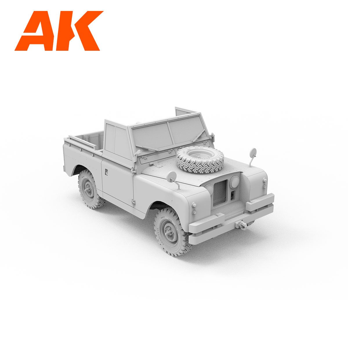 AK Interactive AK35012 LAND ROVER 88 SERIES IIA ROVER 8 1/35 – zdjęcie 8