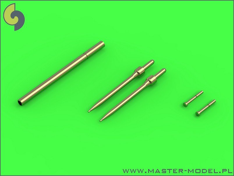 Master AM-72-101 TS-11 Iskra - Pilot Tubes and 23mm gun barrel 1/72 – Bild 2