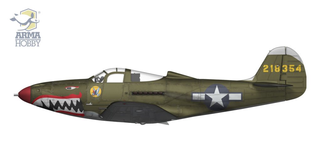 Arma Hobby 70056 Arma Hobby 70056 P-39N Airacobra 1/72 – immagine 4