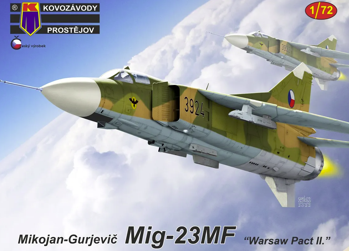 Kovozavody Prostejov KPM0308 MiG-23MF « Pacte de Varsovie II ». 1/72
