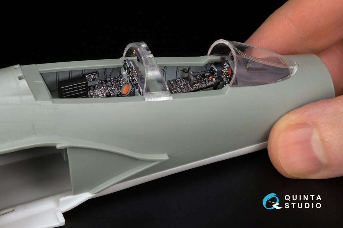 Quinta Studio QD+48490 F-4S Phantom II 3D-Printed &amp;amp; coloured Interior on decal paper (Academy) (with 3D-printed resin parts) 1/48 – Bild 17