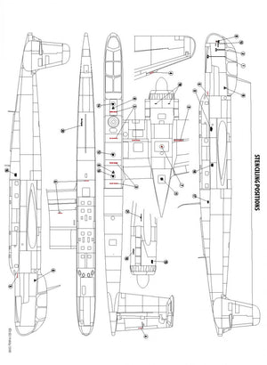 Hobby 2000 72068 Heinkel He 219 A-2 ( DRAGON + CARTOGRAF + MASKI) 1/72 – zdjęcie 3