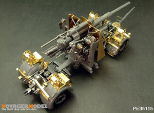 Voyager Model PE35115 88mm FLAK 36/37 wih Zundapp (For TAMIYA 35017/35283) 1/35 – immagine 3