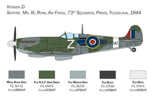 Italeri 2804 Spitfire Mk. IX 1/48  – image 6