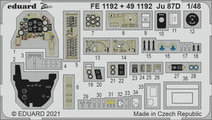 Eduard FE1192 Ju 87D HASEGAWA / HOBBY 2000 1/48